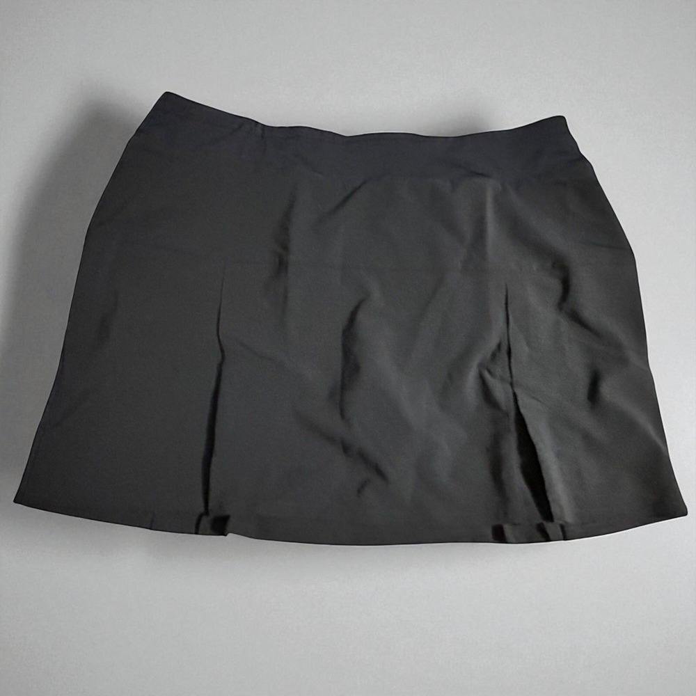 Lands' End Navy‎ Blue Mini Skort for Women XL